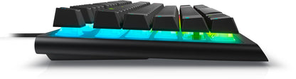 Dell Alienware AW420K Tenkeyless Gaming Keyboard - CHERRY MX Red, AlienFX RGB, Adjustable Height, 14.77 x 36.73 x 5.57 cm