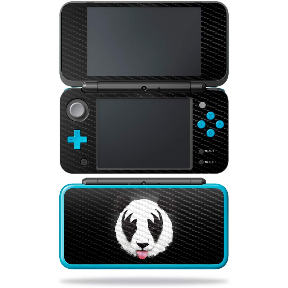 MightySkins Carbon Fiber Skin for Nintendo New 2DS XL - Kappa Alpha Theta Trendy Chevron | Protective  Durable Textured Carbon Fiber Finish | Easy to Apply  Remove  and Change Styles | Made in The USA