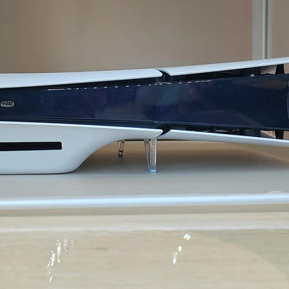 XBERSTAR PS5 Slim Console Stand - Horizontal Bracket Holder with Cooling Feet, Anti-Slip - 6.0x5.0x2.0cm, Disc Edition-A