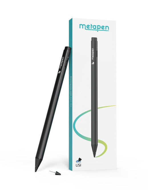Metapen USI 2.0 Stylus Pen G1 for Fire Max 11 (2023 Release)  USB-C Fast Charging  4096 Pressure Pen for Google Pixel Tablet  Amazon Fire HD 10 (13th Gen  2023 Release)  Lenovo/HP/Acer Chromebook