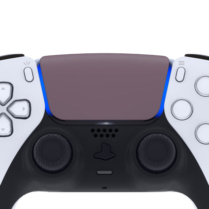 eXtremeRate Soft Touch Replacement Touchpad Cover for PS5 Controller - Dark Grayish Violet, Model JPF4017G2