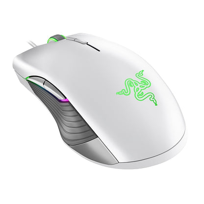 Razer Lancehead TE Gaming Mouse - 16,000 DPI, Chroma RGB, 8 Programmable Buttons, Mercury White, Model RZ01-02130200-R3M1