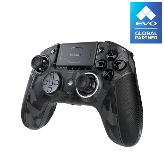 NACON Revolution 5 Pro Officially Licensed PlayStation Wireless Gaming Controller for PS5 / PS4 / PC - Hall Effect  Trigger Stops  Mappable Buttons  Bluetooth Audio - Urban Camo