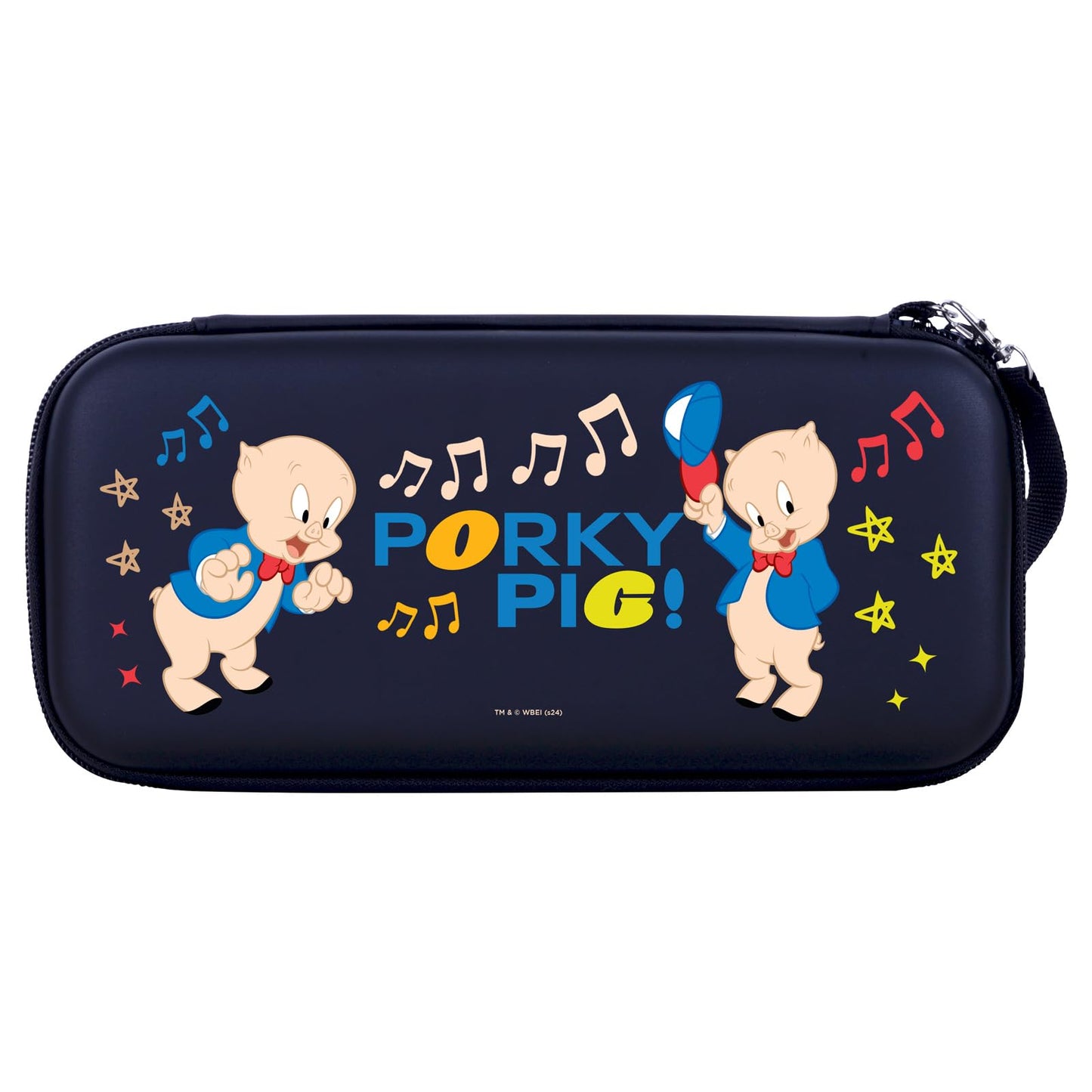 Head Case Designs Officially Licensed Looney Tunes Porky Pig Character Icons Hard Storage Travel Carry Case Compatible With Nintendo Switch