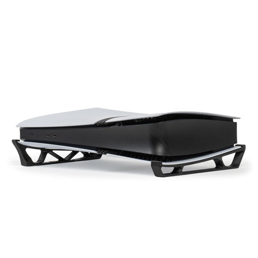 Glistco Skates - Horizontal Stand for PS5 Pro Compatible with Disc & Digital Edition (Black)