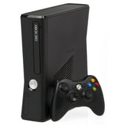 Restored Xbox 360 System Model S Black 4Gb (Refurbished)