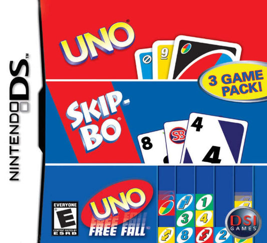 Destination Software Uno/Skip-Bo/Uno Freefall Game - Nintendo DS Model 10099