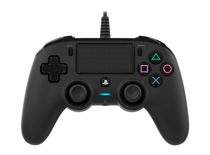 NACON Wired Compact Controller for PS4 - Black, 170mm x 205mm x 65mm, Ergonomic Design