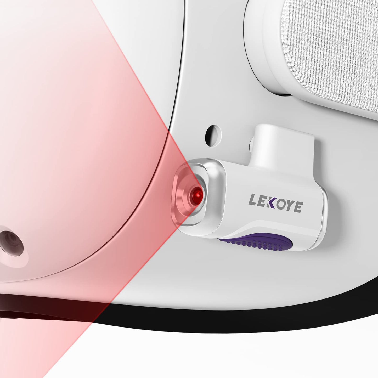 Ir Illuminator, LEKOYE Infrared Light for Meta Quest 2 PSVR2, 2 Gear Brightness Adjustable VR Accessories for Oculus Quest 2, Se