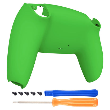 eXtremeRate PS5 Controller Green Soft Touch Grip Replacement Back Plate - Model DPFP3006
