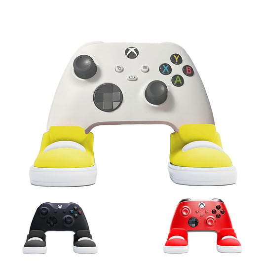 TXW Game Controller Stand Set of Shoes Shaped for Xbox Series X|S  Xbox One Wireless Controllers (Yellow)