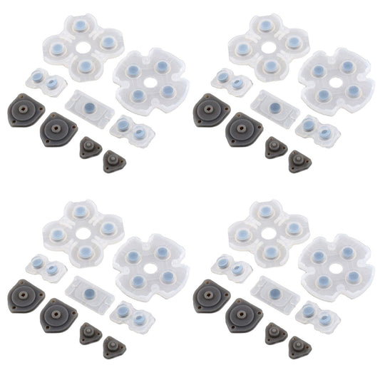 Onyehn 4 Set Silicone Conductive Rubber Pad Keypads for Sony PlayStation 4 PS4 Controller for Dualshock 4 Buttons Repair Replacement Part