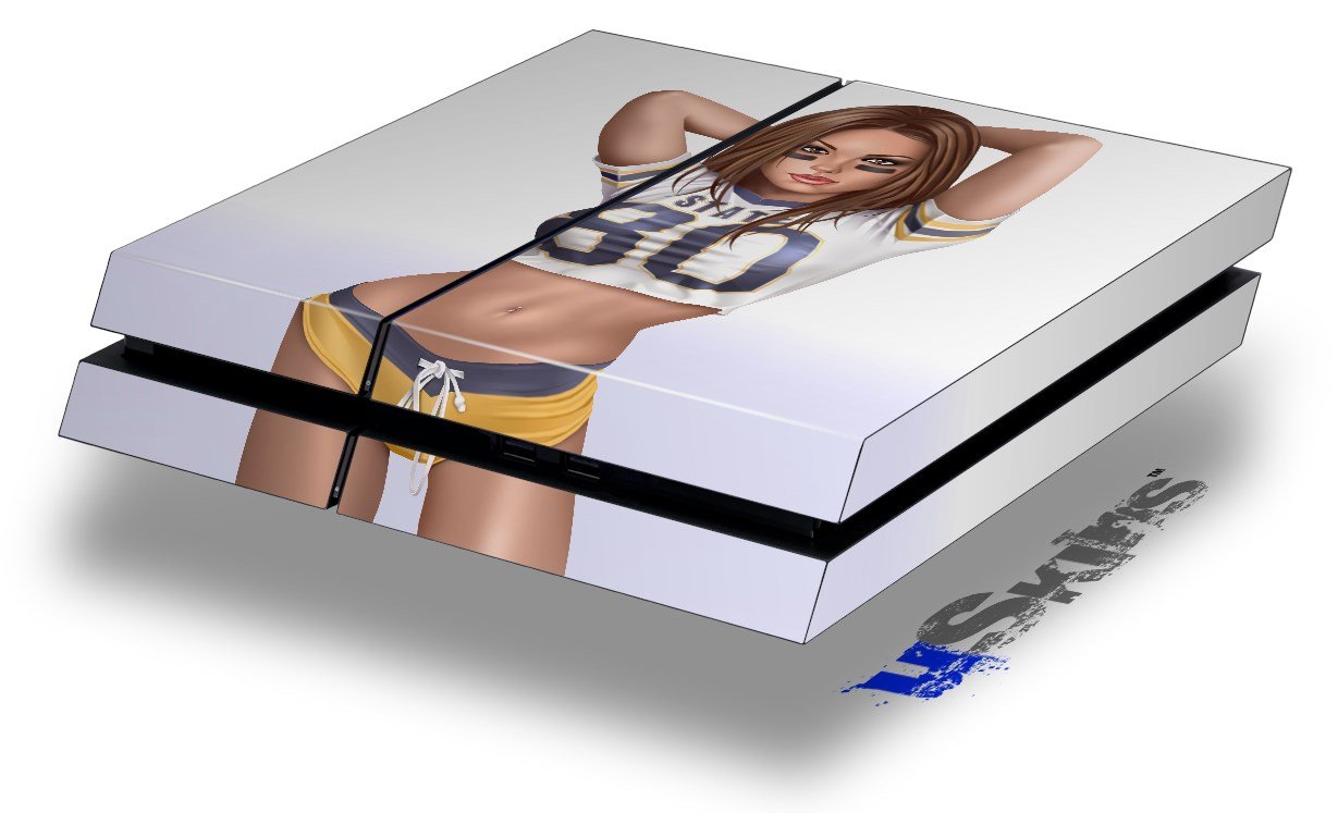 Tight End Pin Up Girl - Decal Style Skin fits original PS4 Gaming Console