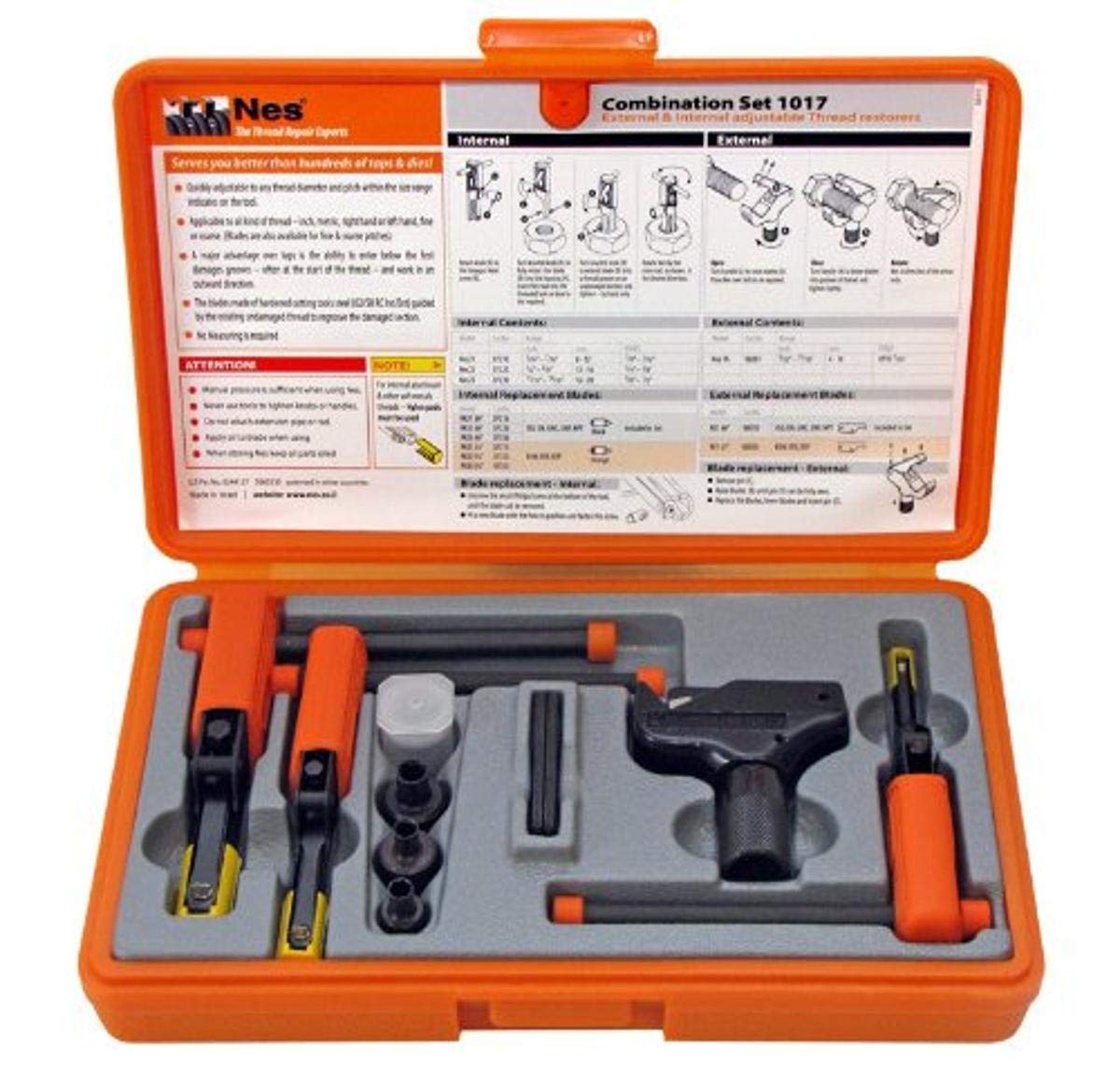 NES Universal Thread Repair Kit, 4-Piece Set, Model NES1017, Fits NES1A, 21, 22, 23