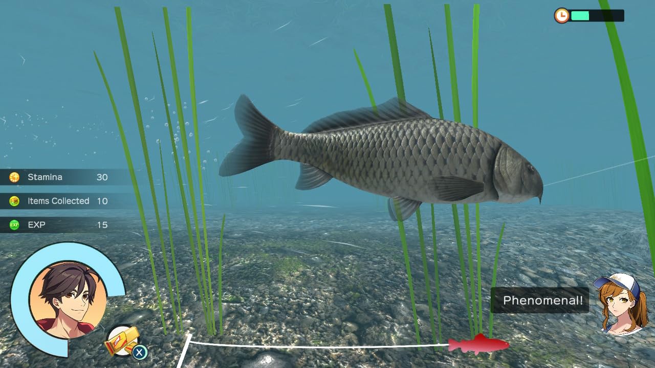 Natsume Reel Fishing: Days of Summer - Nintendo Switch Fishing Simulation Game