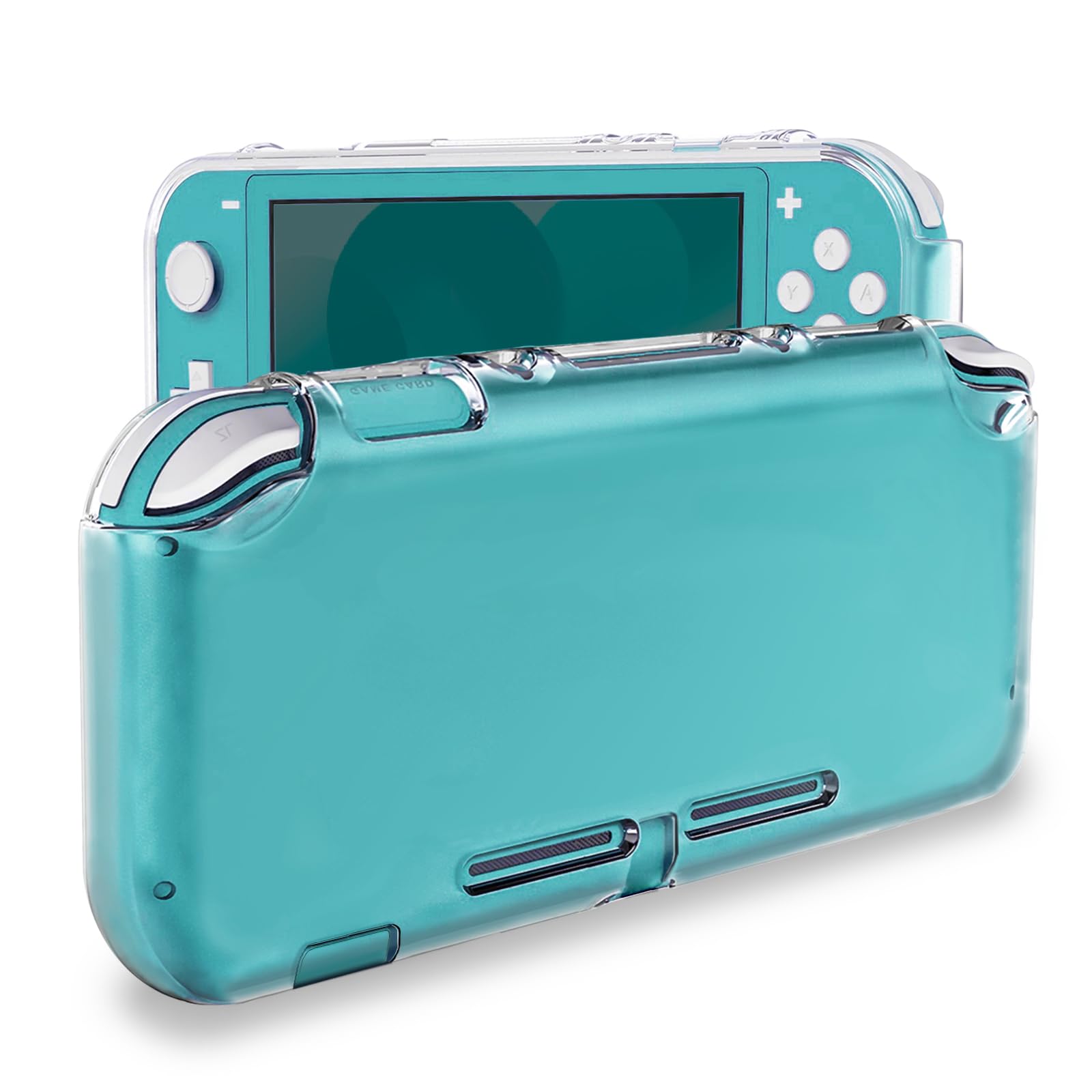 TIKOdirect Clear Case for Switch Lite  Durable Clear Cover with Shock-Absorbent & Anti-Scratch Switch Lite Accessories Slim Skin Shell  Transparent