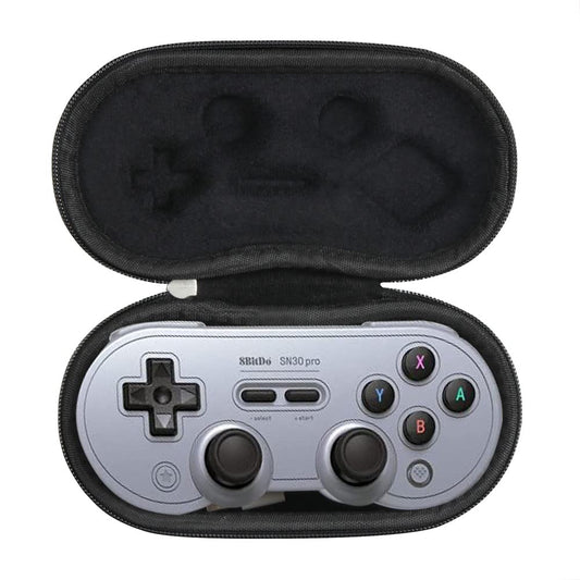 Hermitshell Hard Travel Case for 8Bitdo SN30 Pro Gamepad - Durable Nylon, Compact Design, Color: SN30 PRO