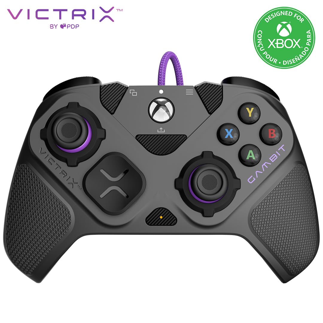 Victrix Gambit Prime Wired Tournament Controller - Xbox Series X|S  Xbox One  and Windows 10/11 PC
