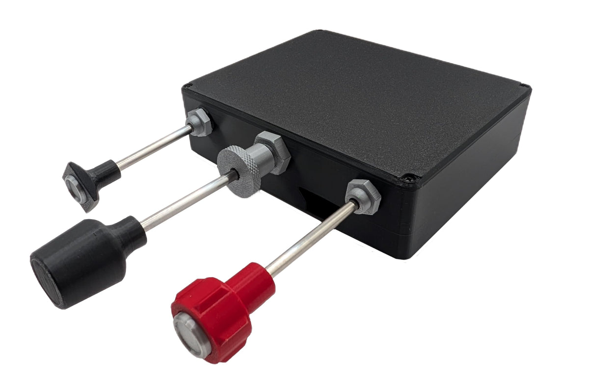 Flight Sim Stuff - Cessna Style Carb Heat Throttle Quadrant TPM Controller for Flight Simulators