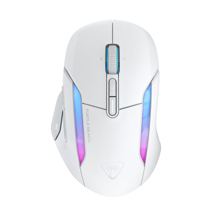 Turtle Beach Kone II Air Wireless RGB Gaming Mouse - 350Hr Battery, 26000 DPI, Arctic White, Model TBM-1104-15