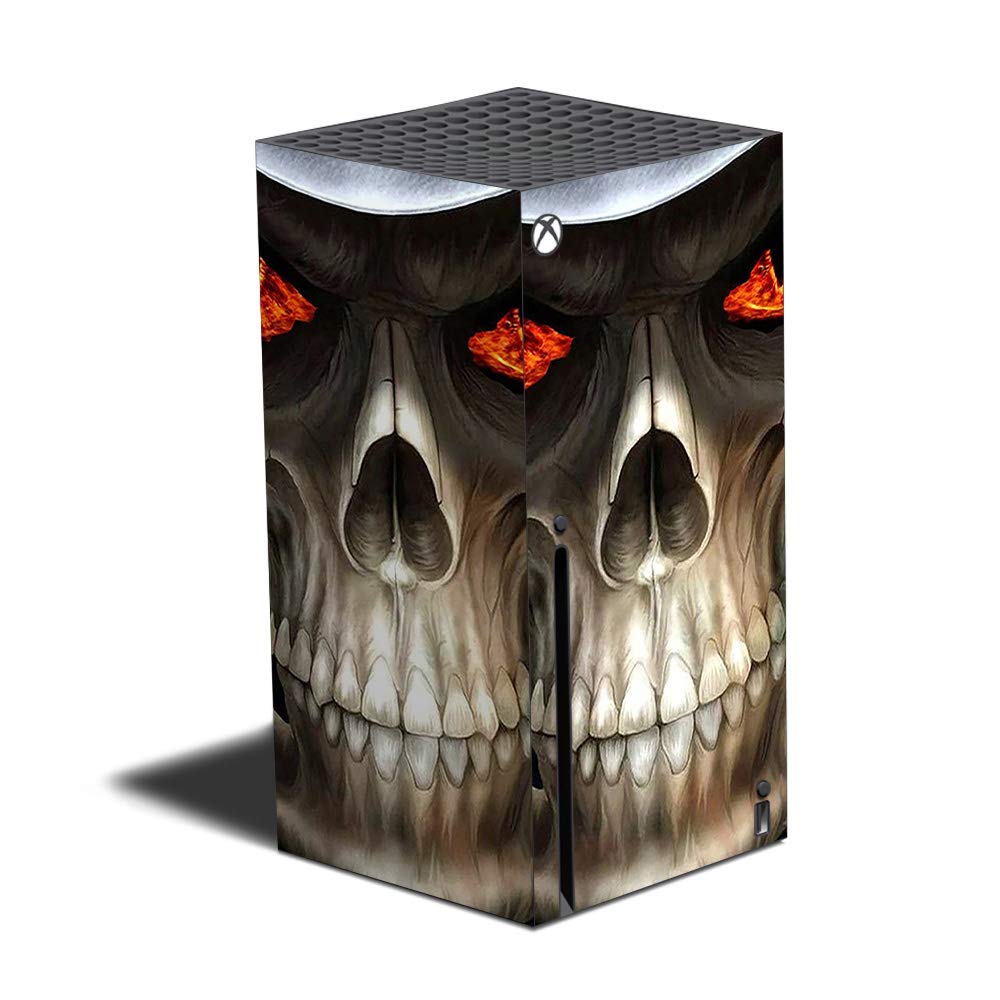 MIGHTY SKINS Skin Compatible with Xbox Series X - Evil Reaper | Protective  Durable  and Unique Vinyl Decal wrap Cover | Easy to Apply and Change Styles | Made in The USA (MIXBSERX-Evil Reaper)