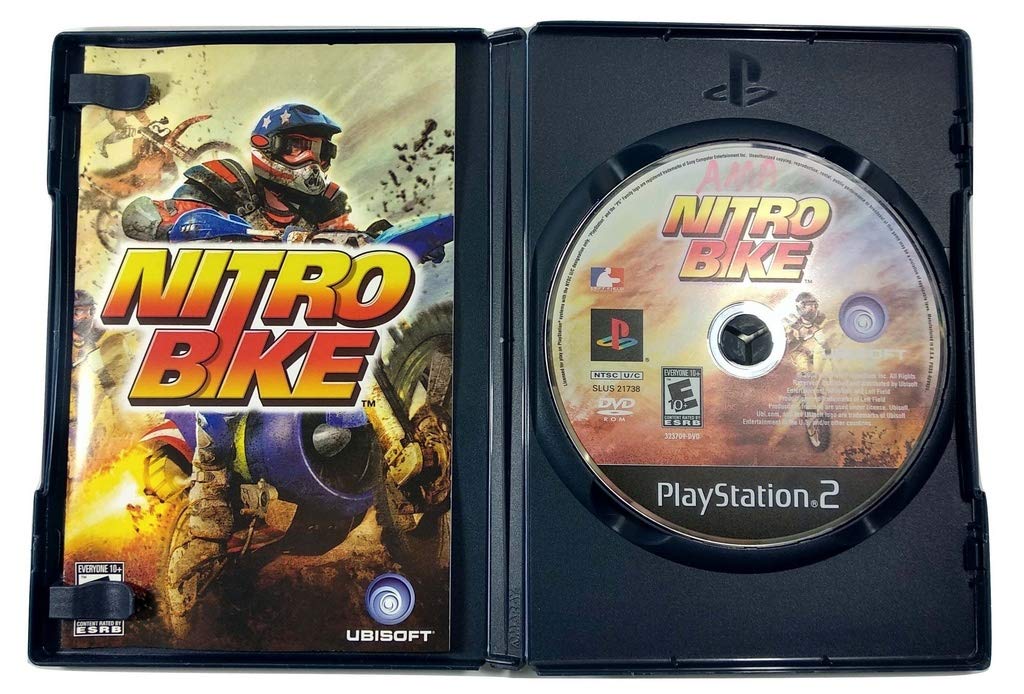 Ubisoft Nitrobike Game for PlayStation 2 - Model 32370 - Action Racing Adventure