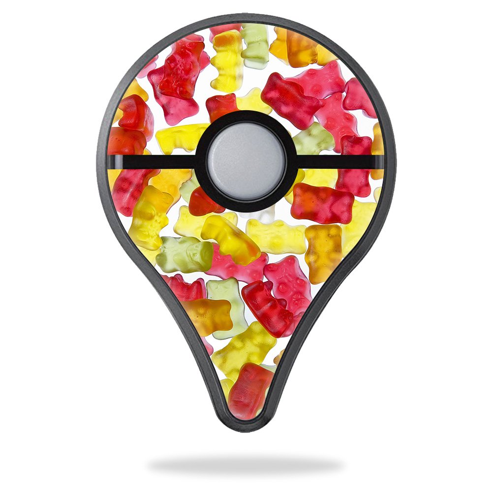 MightySkins Skin Compatible with Pokemon Pokemon Go Plus - Gummy Bears | Protective, Durable, and Unique Vinyl Decal wrap Cover 