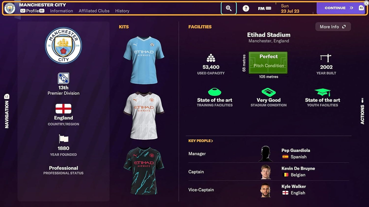 SEGA Football Manager 2024 Console Game - Black - Model B0CJ7VY1JG