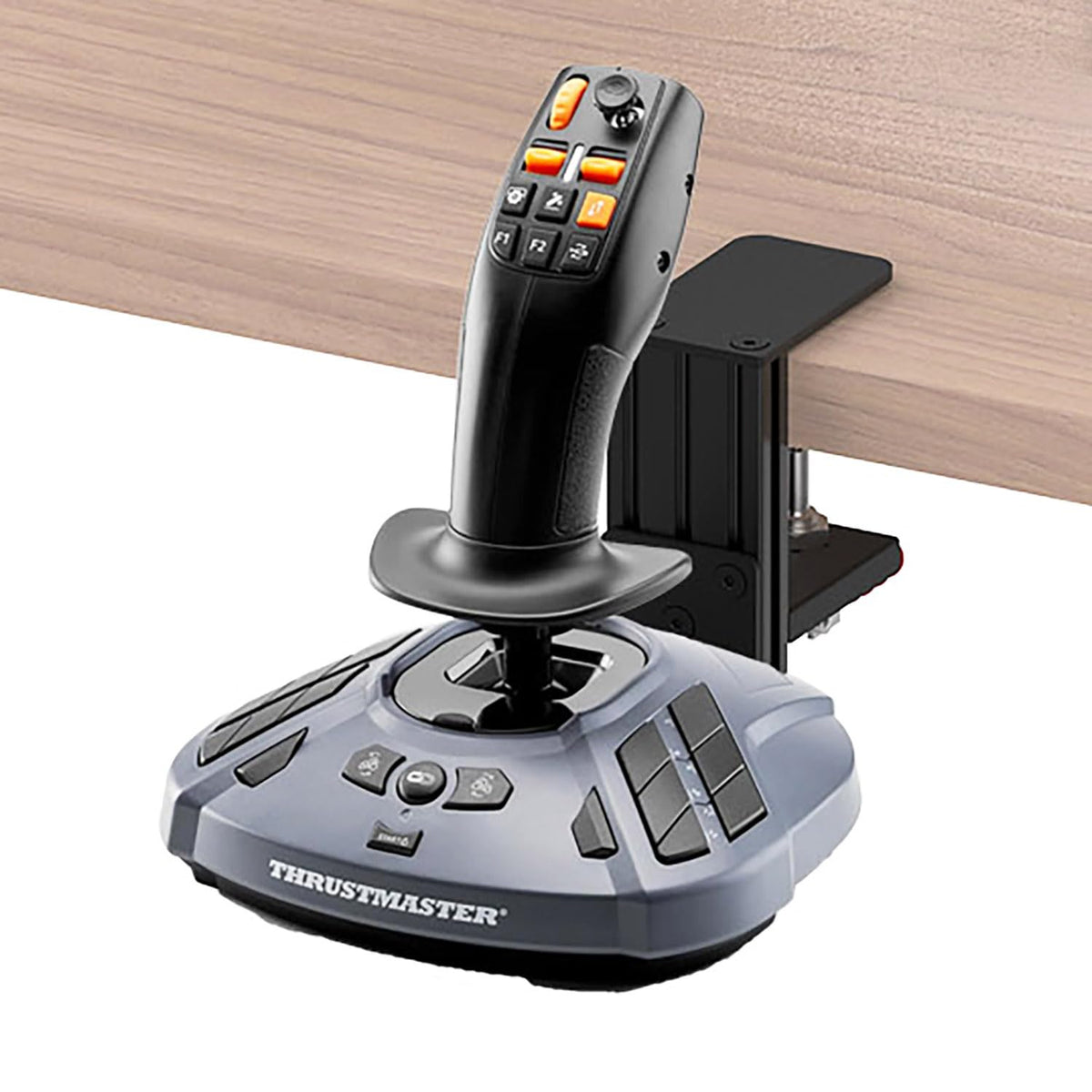 BUJ Metal Desk Mount Compatible with Thrustmaster SimTask Farmstick, T-Flight Hotas One,T-Flight Hotas 4, T-Flight Hotas X, T160