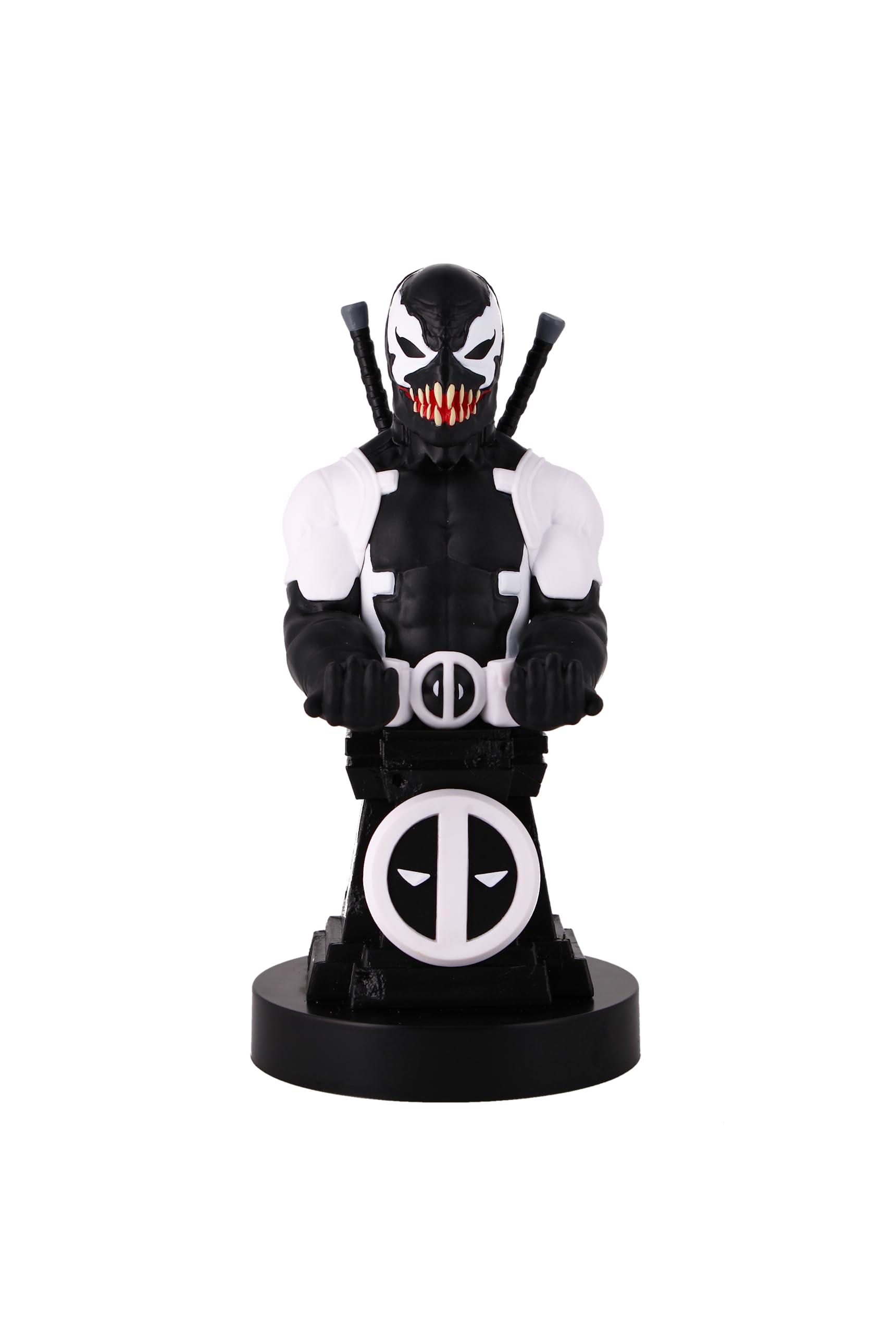 Cable Guys Deadpool Back In Black Controller & Smartphone Holder - Black, Model CGCAMR300230