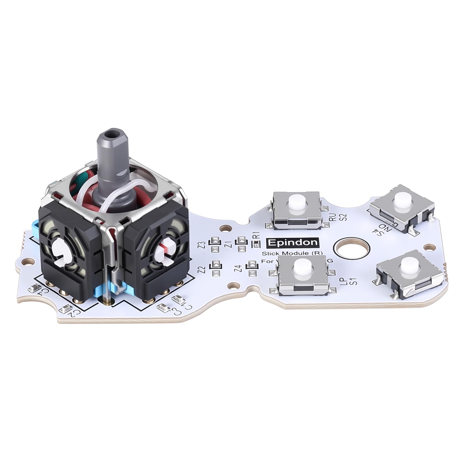 Epindon Stick Module Replacement for Victrix Pro BFG Controllers - Tactile Switch, PS5 & Xbox, Right Stick, Black, 170G Tension