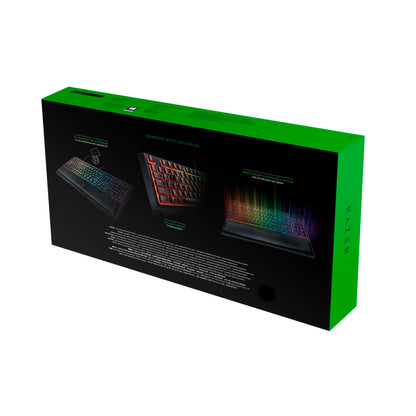 Razer Ornata Chroma Gaming Keyboard - Hybrid Mechanical Switches, RGB Lighting, Black, with Detachable Wrist Rest