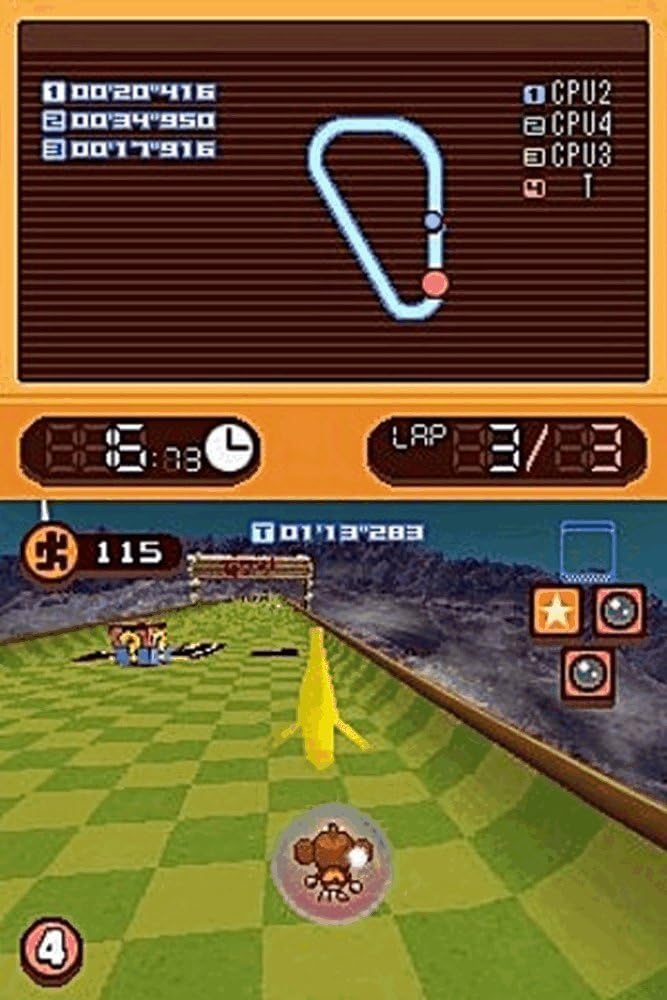 SEGA Super Monkey Ball Touch & Roll - Nintendo DS Game, Model 10086670059