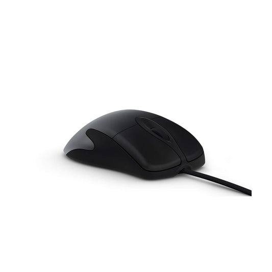 Microsoft Pro Intellimouse - Dark Shadow. Comfortable Ergonomic Design with 2 Customizable Buttons, Wired, USB, Gaming Mouse for