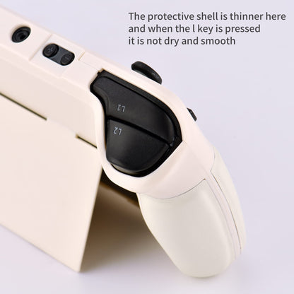 UYIYE Steam Deck Kickstand Case - TPU Material, White Color, Model STCASE-FT009