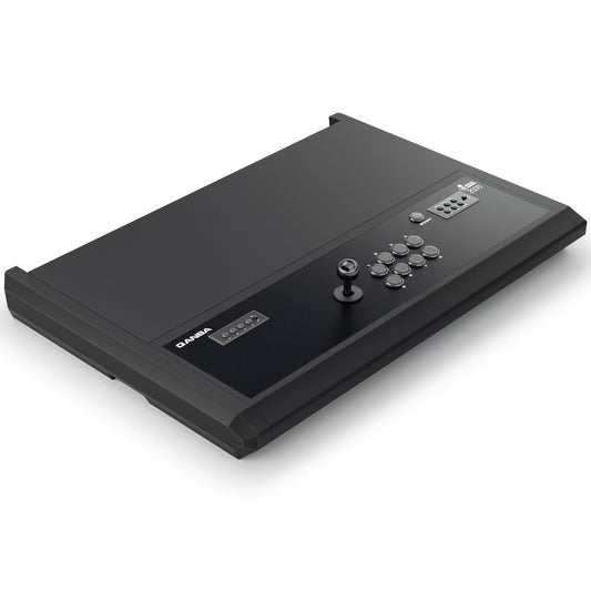 qanba Arcade Desktop Console - Gravity Silent Joystick, 2009-1P, Black