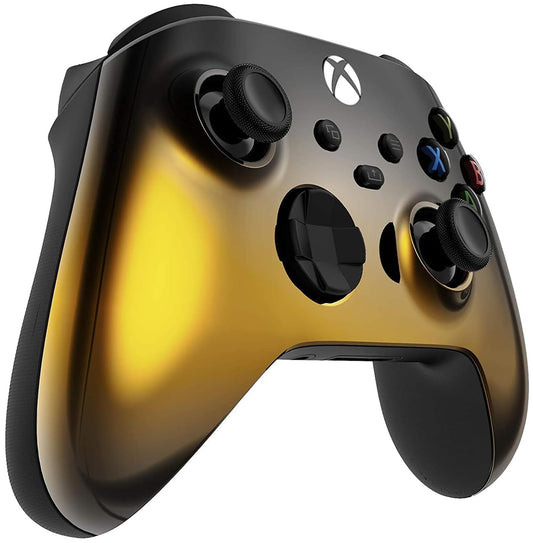 Custom Controllerzz Wireless Controller for Xbox Series X/S & One - Soft Touch Feel - X/S Gold Fade Finish