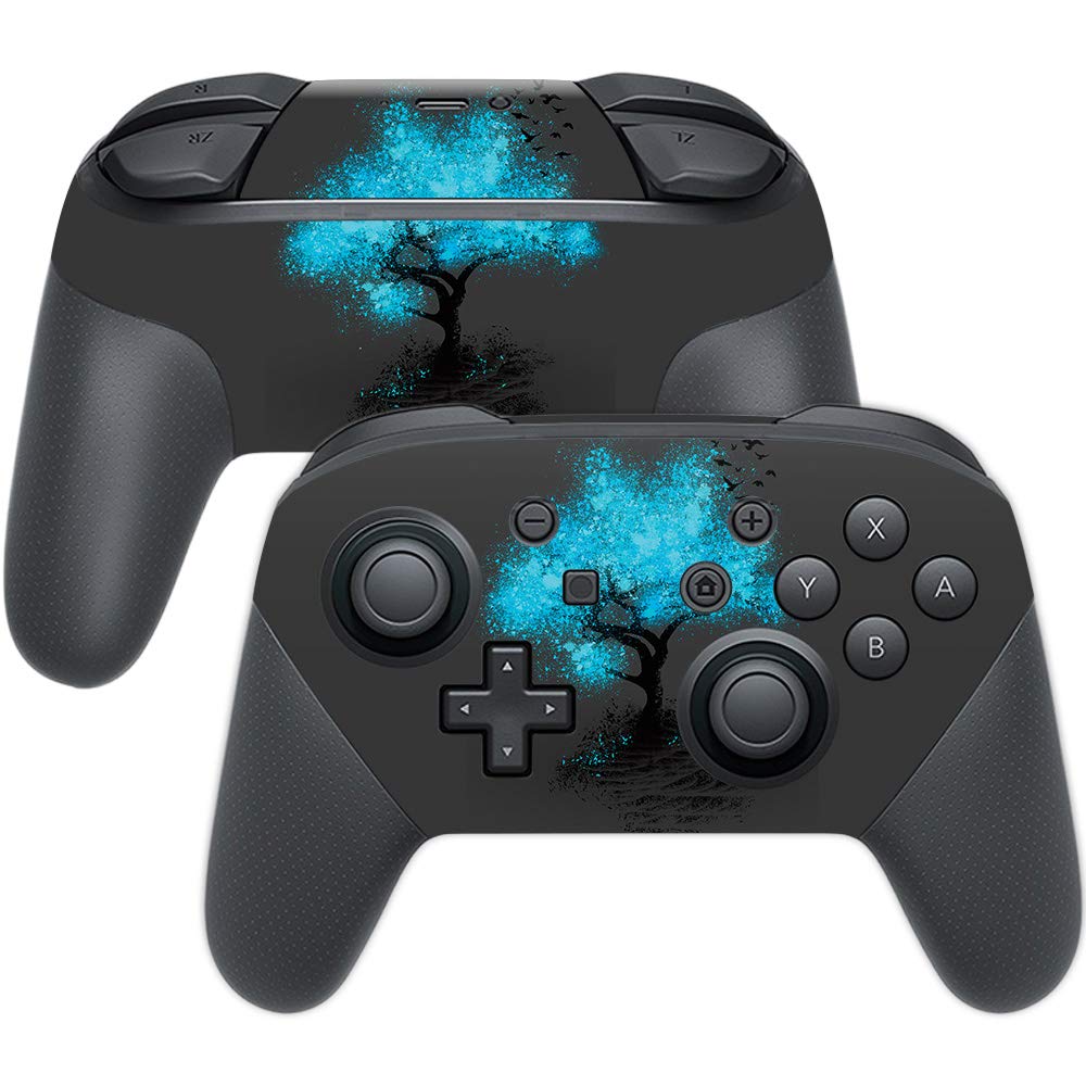 MIGHTY SKINS Nintendo Switch Pro Controller Skin - Durable Vinyl Decal Wrap, Leaving Home Design, Easy to Apply & Remove, NISWPCOI-Leaving Home