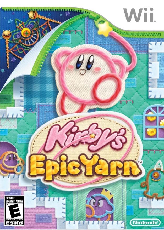 Nintendo Kirbys Epic Yarn (Renewed) - Classic Platformer Game, Fun Yarn Aesthetic