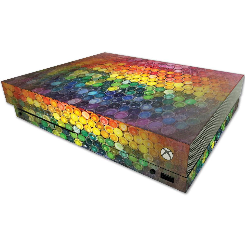 MIGHTY SKINS MightySkins Skin for Microsoft One X Console - Durable Vinyl Decal Wrap, Color Me, Easy Apply & Remove