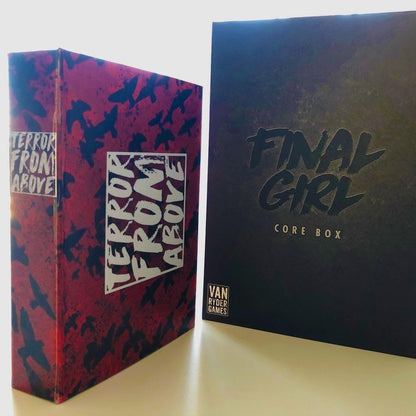 Van Ryder Games Final Girl: Terror from Above Expansion - Horror Board Game, Red, 2.8x3.7x0.8 inches, Model 223442