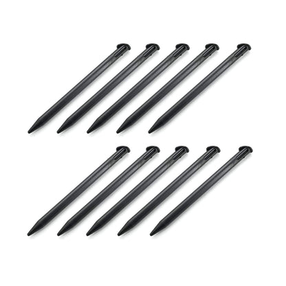 DEVMO Stylus Pens for New 3DS XL - 10 PCS Plastic Touch Screen Replacement - Black