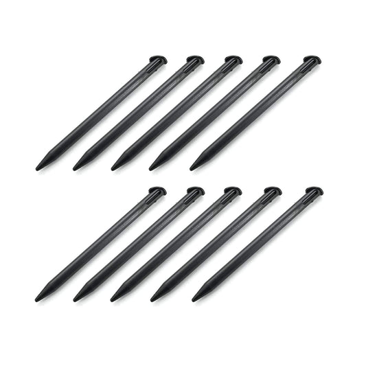 DEVMO Stylus Pens for New 3DS XL - 10 PCS Plastic Touch Screen Replacement - Black