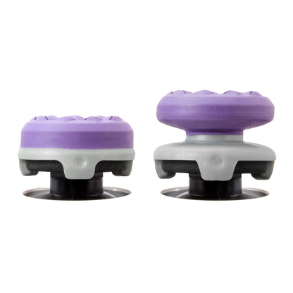 KontrolFreek FPS Freek Galaxy Purple Thumbsticks for PS4 & PS5 | 1 High-Rise, 1 Mid-Rise | Performance Accessories
