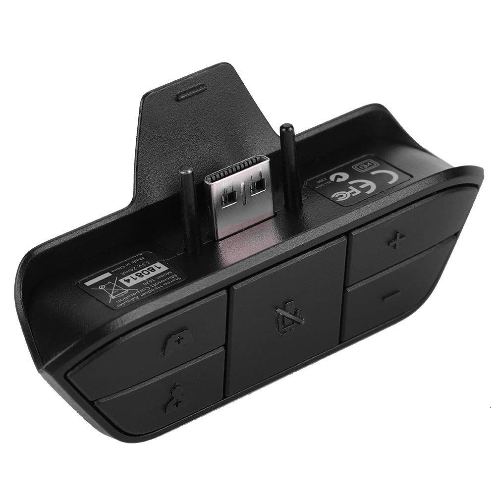 ASHATA Stereo Headset Adapter for Game Controller, 3.5mm Audio Jack, Model 3e4eccf5, Default Color