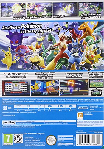 Nintendo Pokken Tournament for Wii U - Model 188878, Action Fighting Game