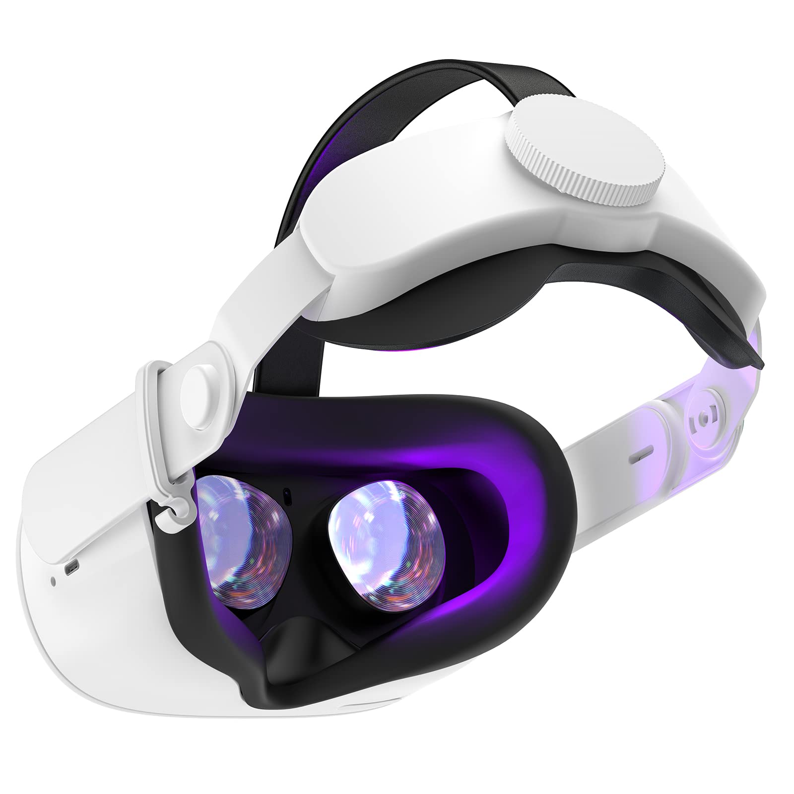 SUPERUS Head Strap for Meta Quest 2 VR - Elite Strap Replacement with Adjustable Hinge - Enhanced Comfort  Reduces Head Pressure - VR Accessories for Quest 2