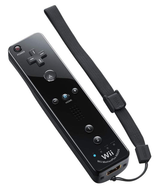 Nintendo Wii Remote Plus  Black (refurbished)