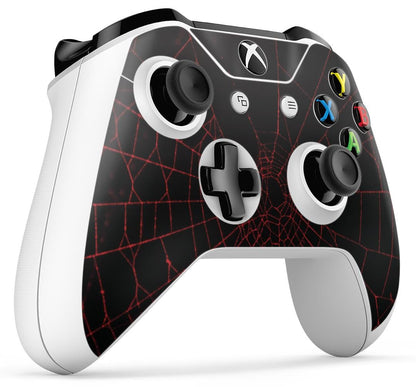 giZmoZ n gadgetZ Xbox One S Spider Console Skin Decal + 2 Controller Skins, Vinyl, GNG-XBS-SPIDERMAN-SKINS, Spider Color