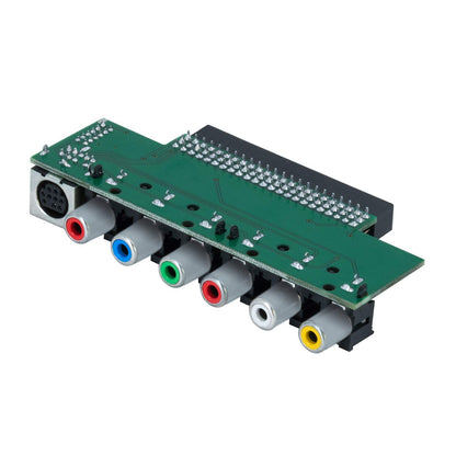Mcbazel RGBS Video Booster & Audio Converter PCB Board for NEC PCE PC Engine, Model av-040042